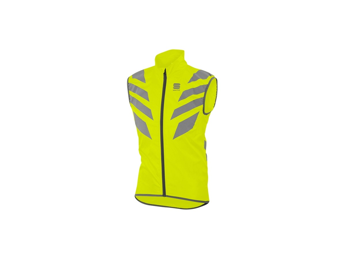Chaleco reflectante Sportful Reflex Vest amarillo flúor