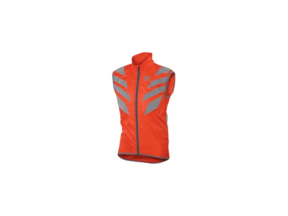 Chaleco reflectante Sportful Reflex Vest rojo