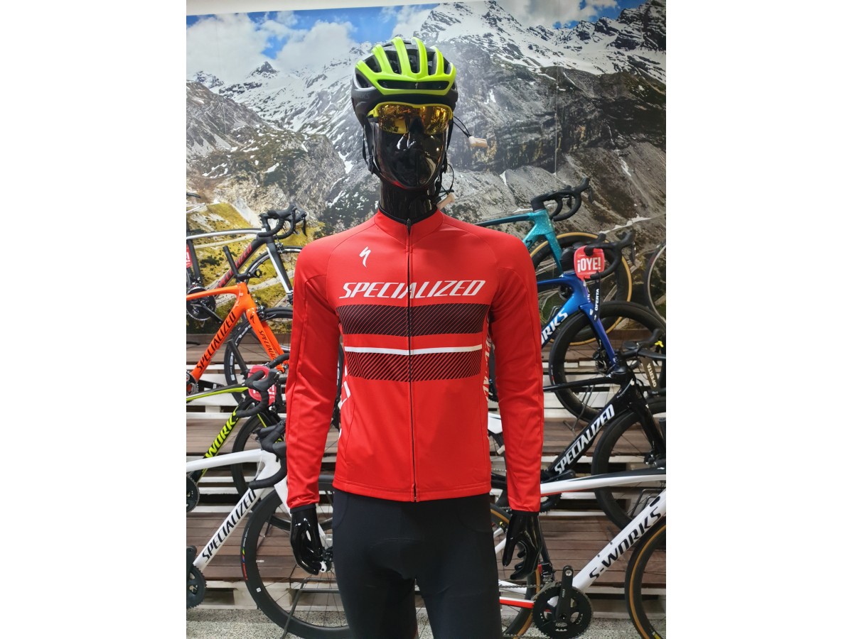 MAILLOT SPECIALIZED  THERMINAL RBX COMP ROJO
